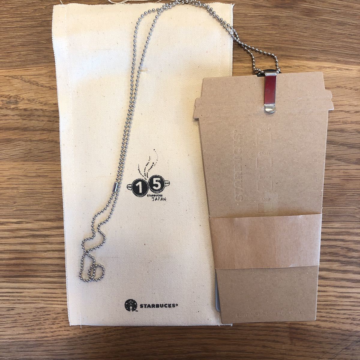 即決 スターバックス カードケース 15周年 従業員限定 パートナー