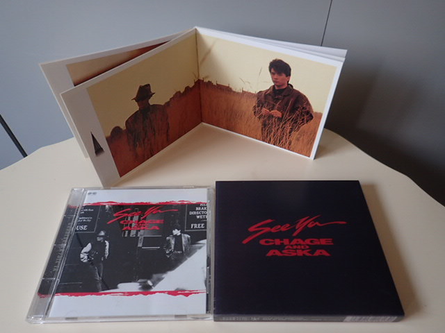 CHAGE and ASKA サイン台紙 1993.5.5 CHAGE and ASKA サイン台紙