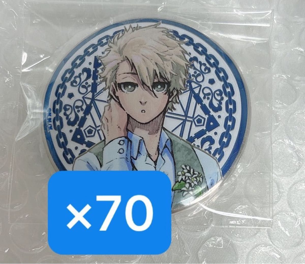 ブルーロック 潔世一 ブルロ展 アルティメタルバッジコレクション 缶