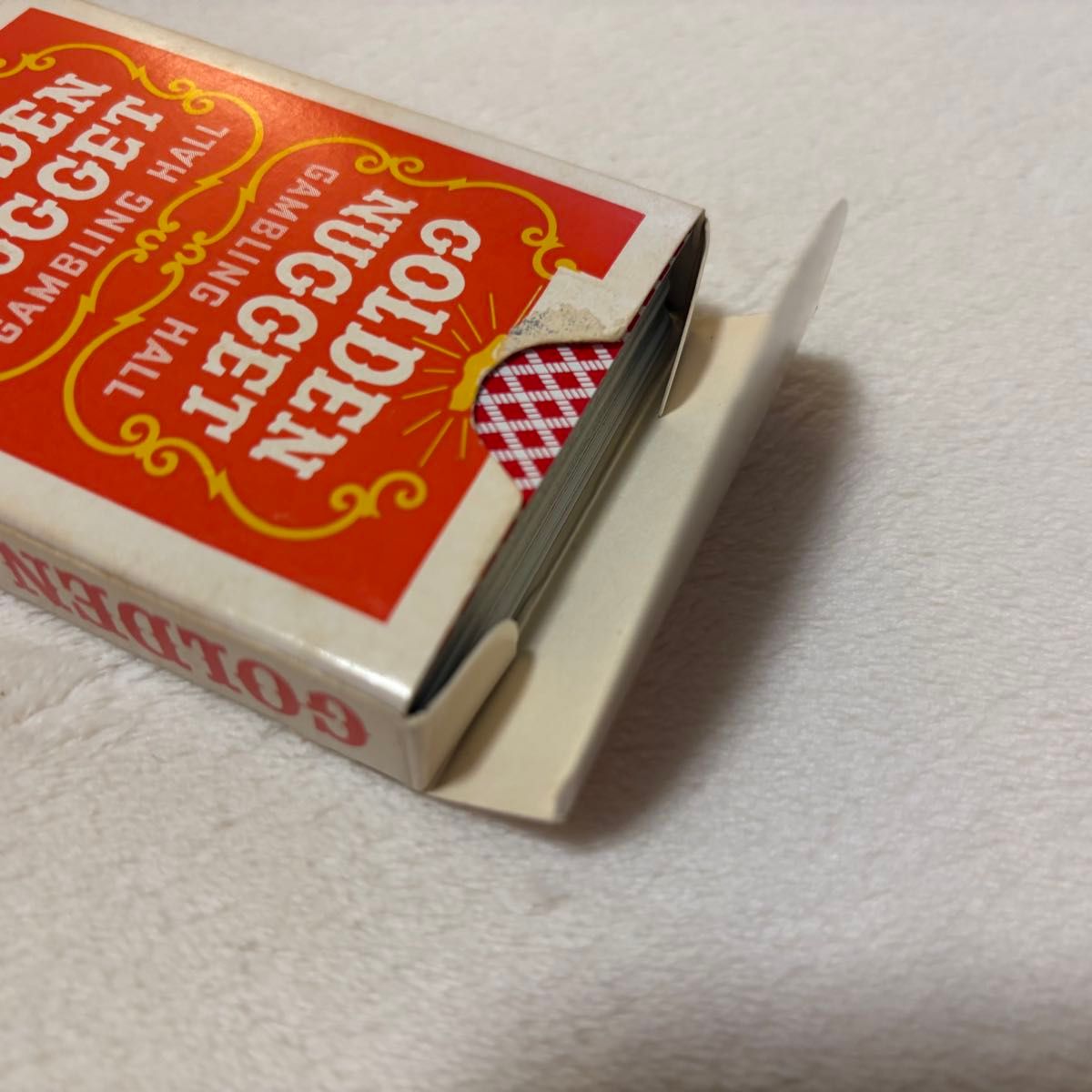 美品 ゴールデンナゲット オレンジ Golden Nugget カジノデック レア