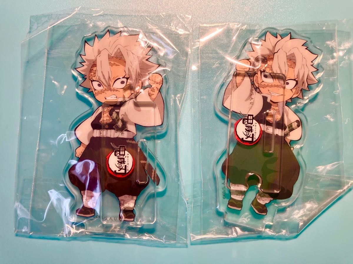 鬼滅の刃無限城編第一章不死川実弥タオルアクリルスタンド飾れる缶