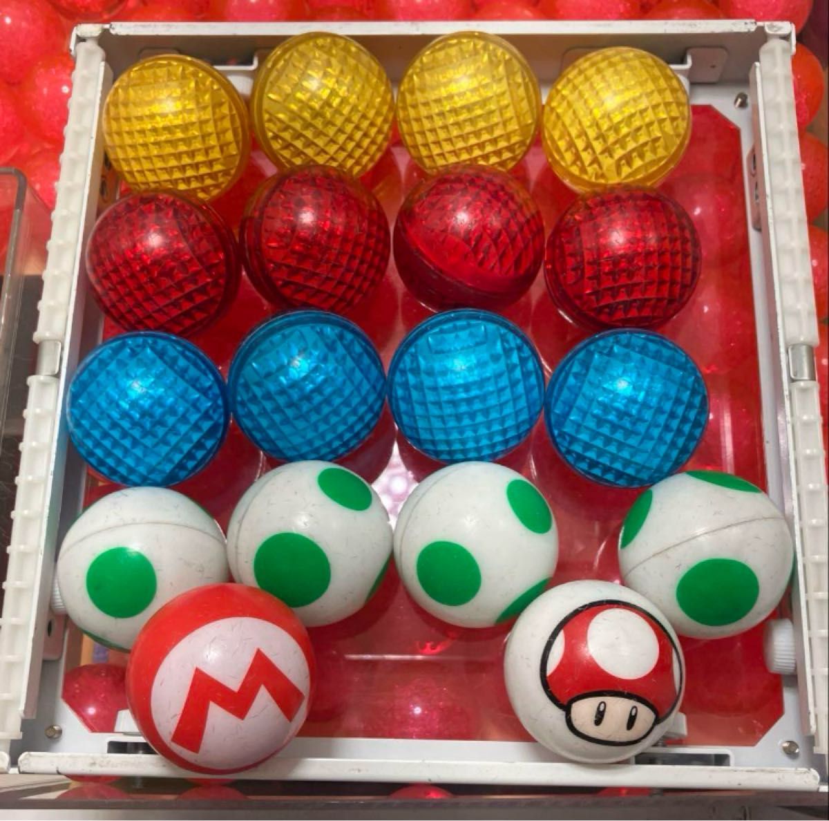 メダルゲーム マリオパーティー不思議のコロコロキャッチャー ボール