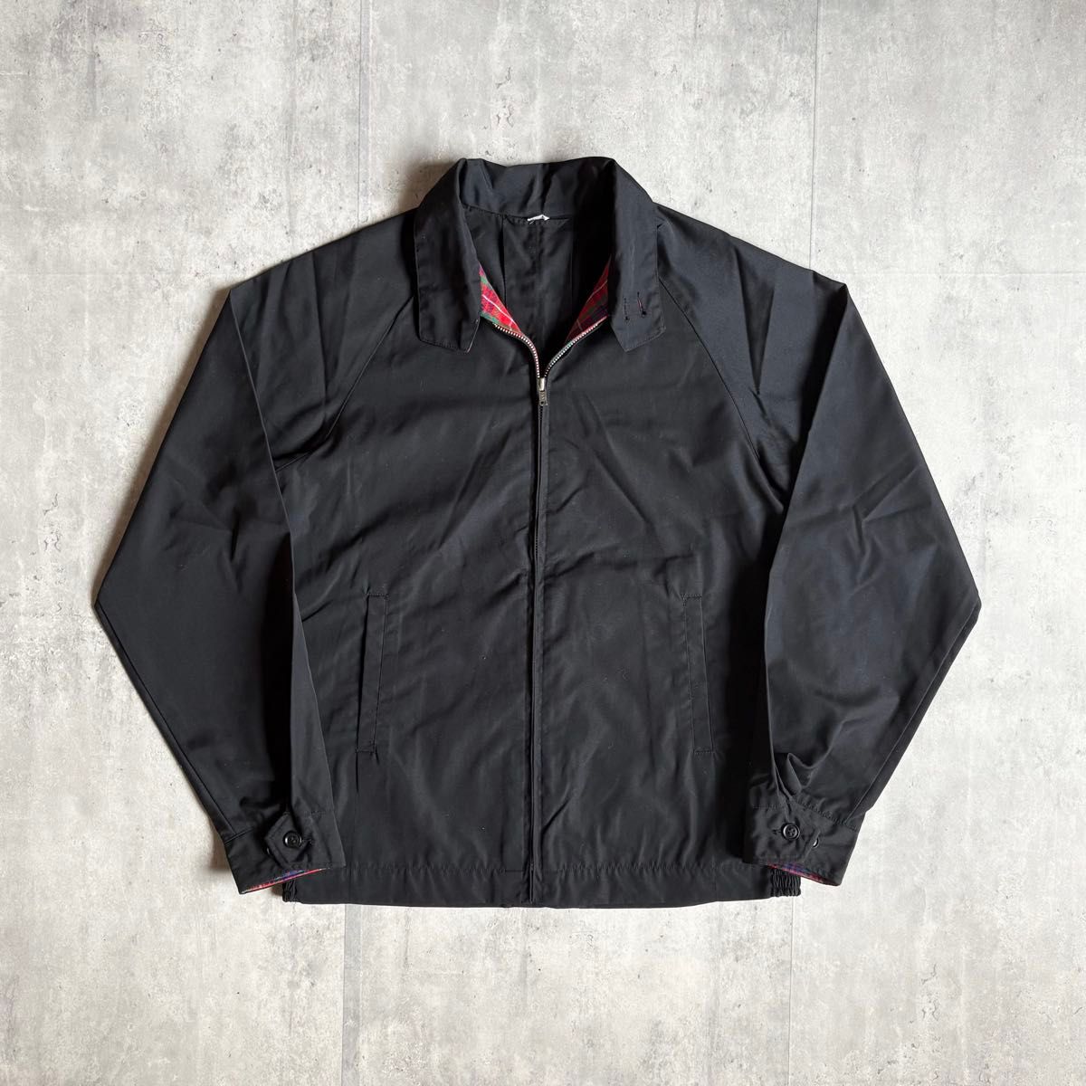 80s vintage】スイングトップ ブルゾン ハリントンジャケット 裏地