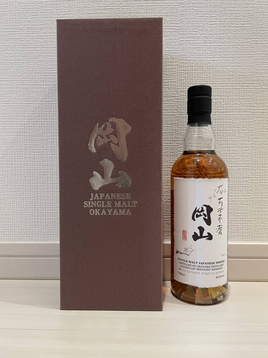 岡山 シングルモルト ミズナラエクスプレッション “百世不磨”