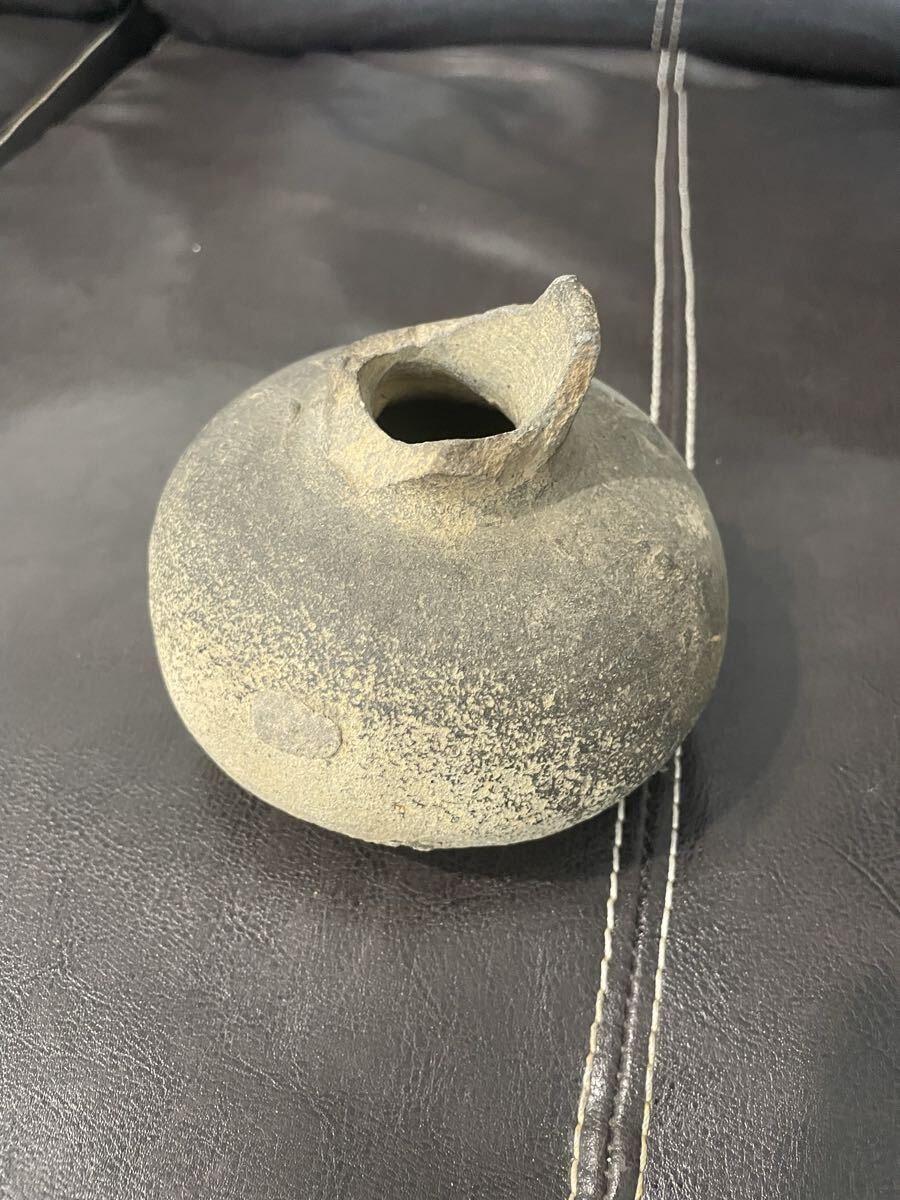 須恵器平瓶 【古墳時代】 №55須恵器平瓶古墳時代 №55