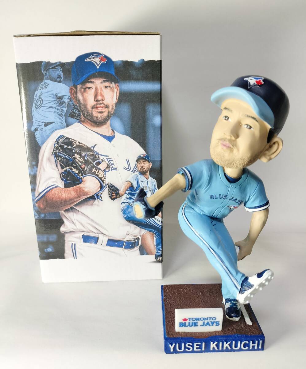 菊池雄星／ボブルヘッド人形 (2024／トロント・ブルージェイズ