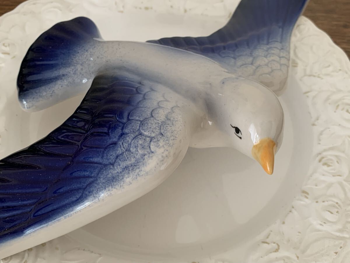 フランス 蚤の市 鳥 壁掛け オーナメント ブロカント