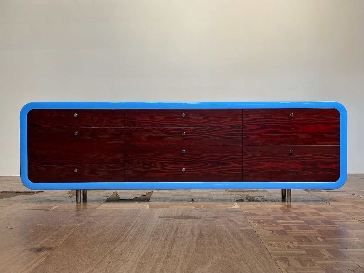 スペースエイジ ヴィンテージ TV ローボード アメリカンレトロ ポスト