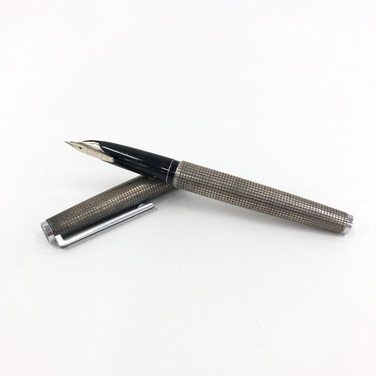 PILOT パイロット万年筆 ショート スターリングシルバー18K-WG 日本製