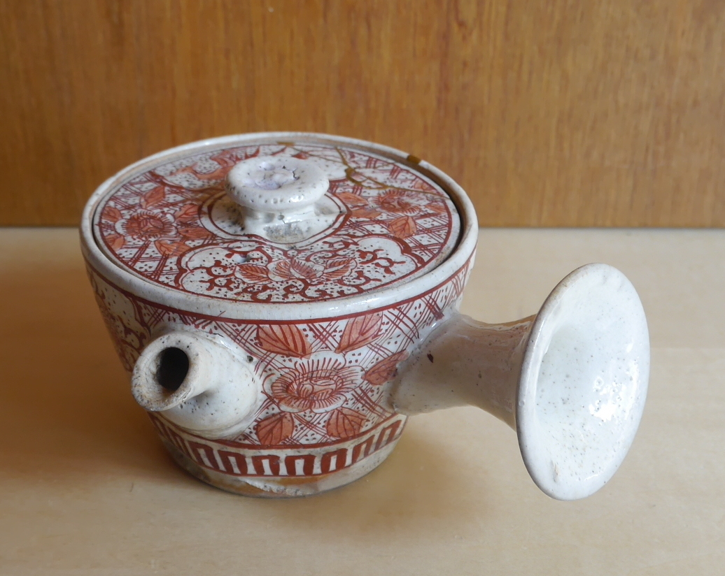 犬山焼 急須 中古 骨董品 江戸時代 明治 大正 昭和 平成アンテーク日本
