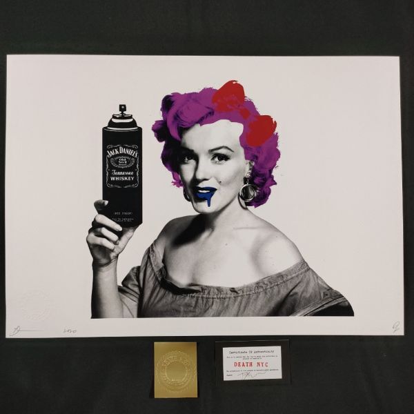 DEATH NYC 作品 アートポスター ポップアート 現代アート AM25