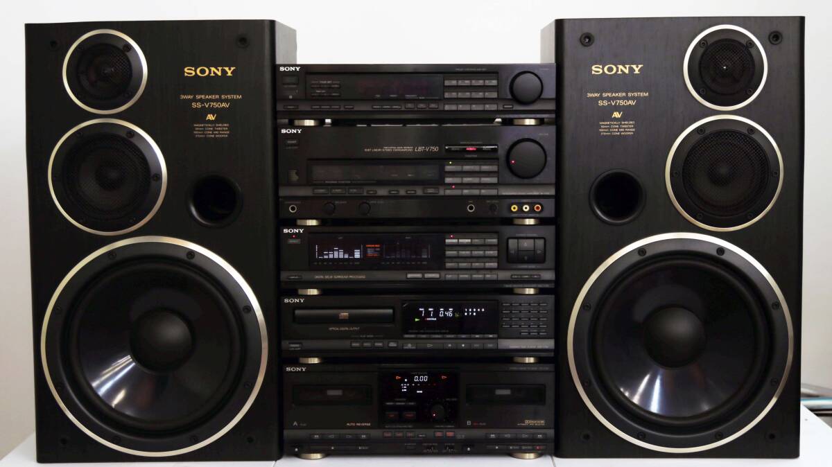 ステレオコンポ 工場 sony LBT-V750 SONY LBT-V750 リバティ システム