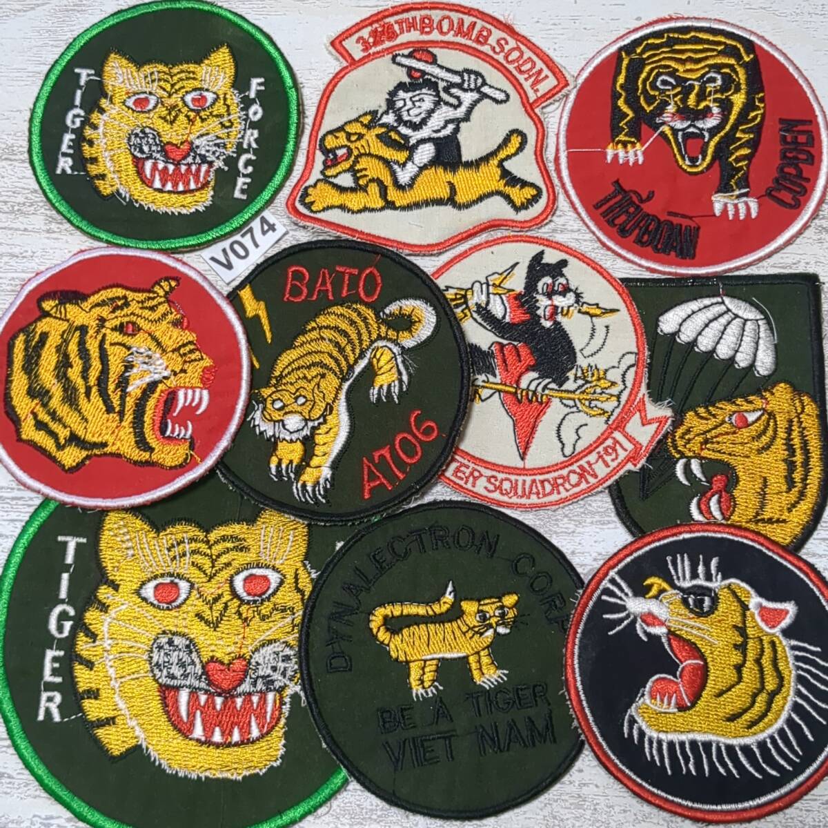 60年代 米軍ベトナム戦 S.I.D.E TEAM 刺繍パッチ 60年代 米軍ベトナム戦