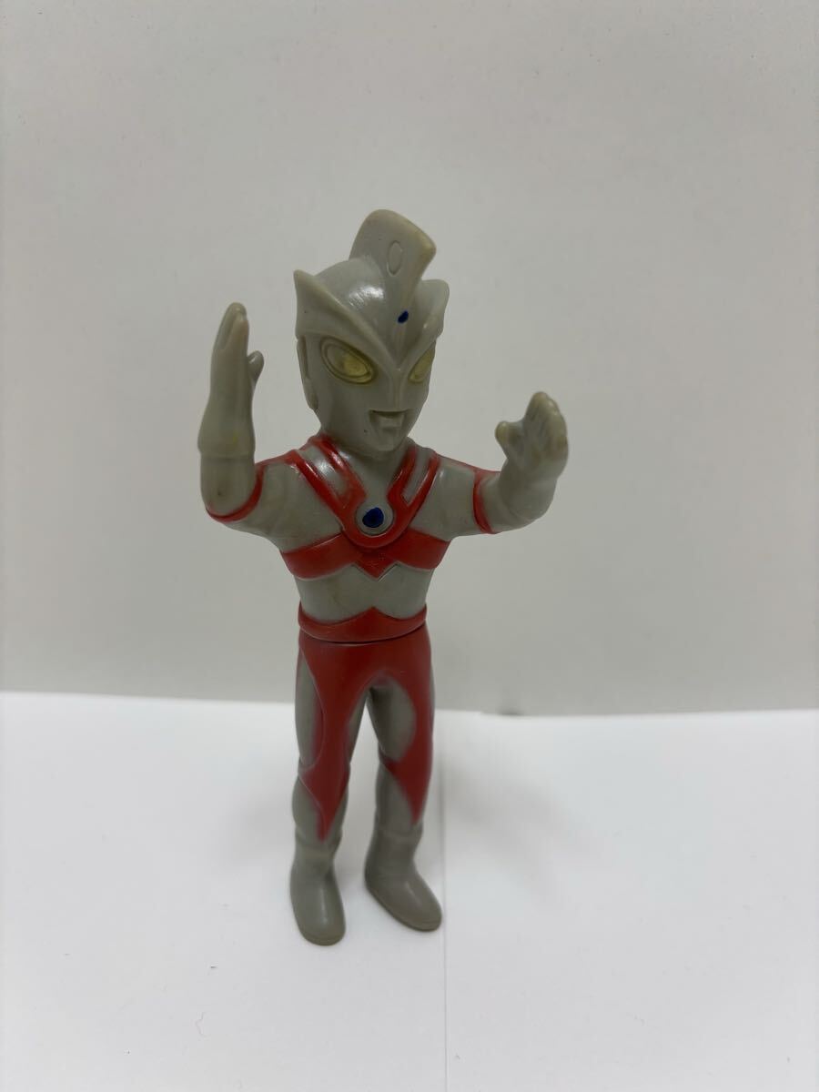 ト足】ブルマァク 円谷プロ ウルトラマンA エース ソフビ 当時物 レア