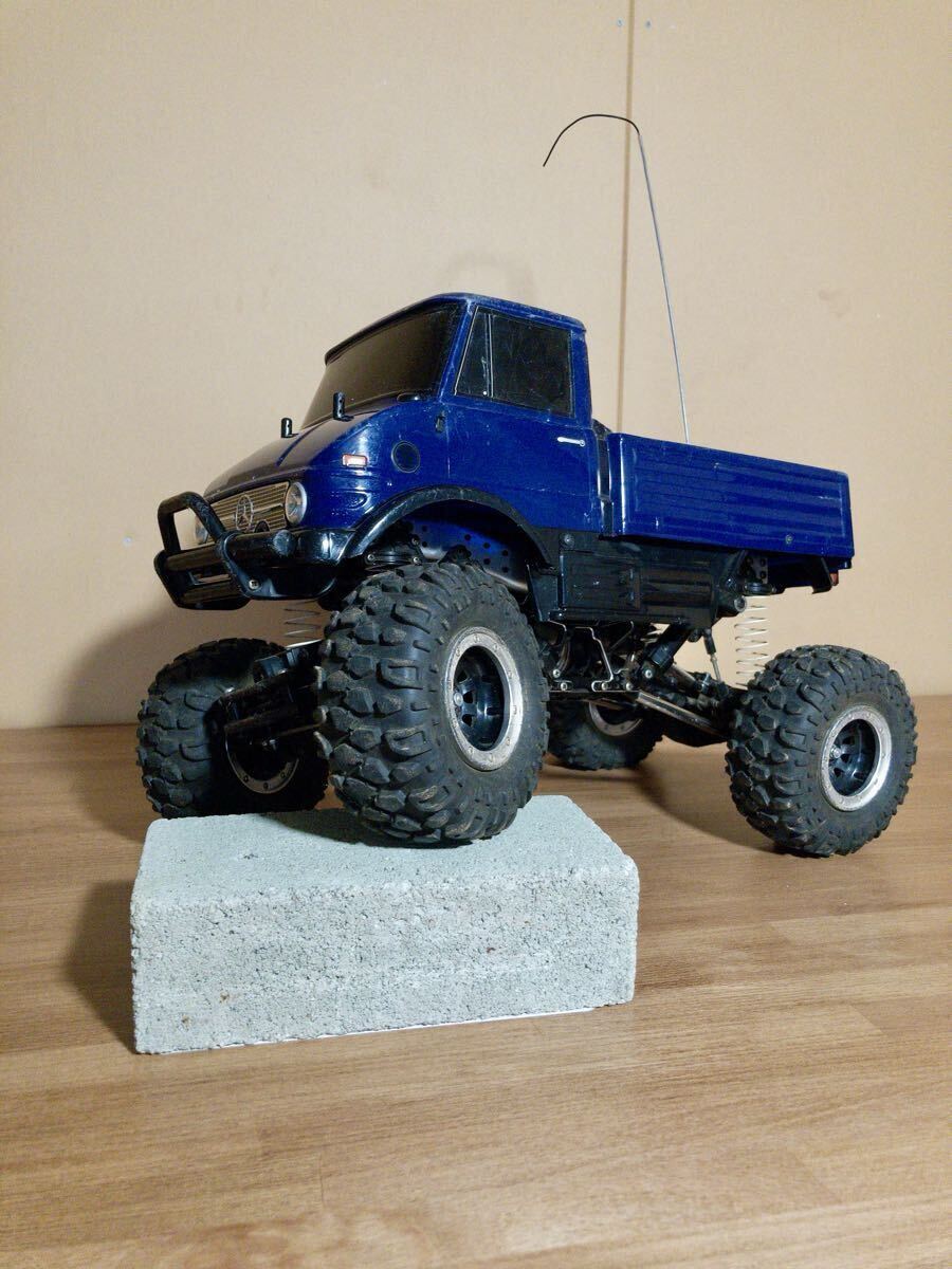 TAMIYA CR-01 ウニモグ プロポ バッテリー 充電器セット TAMIYA CR-01