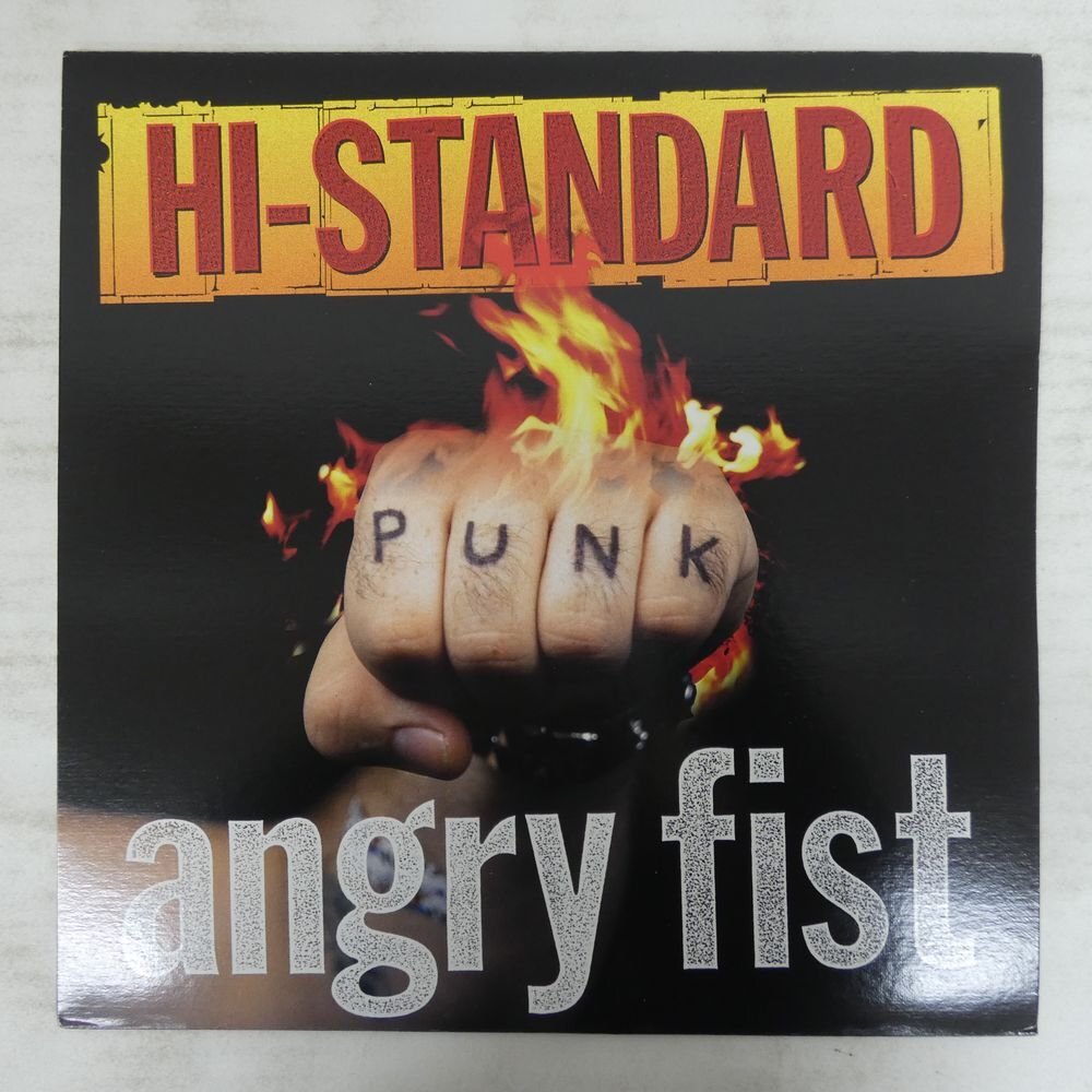 マ*ア様 HI-STANDARD angry fist ポスター Hi-STANDARD ANGRY FIST