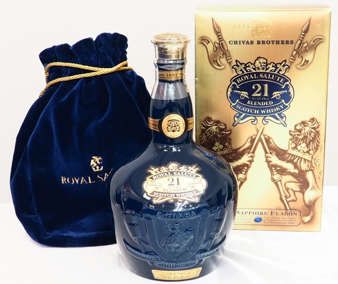未開栓 ROYAL SALUTE（ロイヤルサルート）21年 40％ 700ml