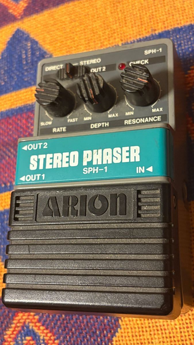 ARION ステレオフェイザー SPH-1 初期型日本製 エフェクター