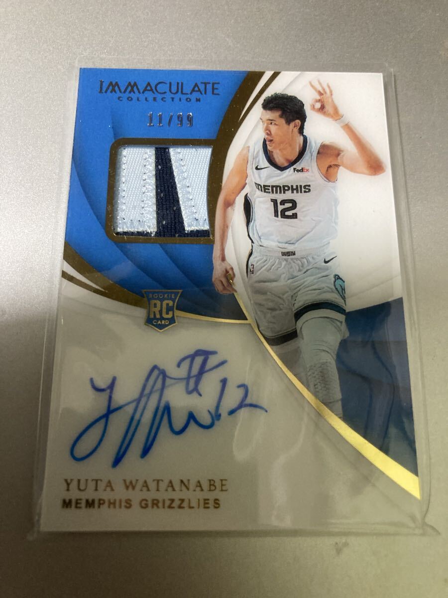 25枚限定】NBAカード RC Auto 渡邊雄太 サイン 25枚限定】NBAカード RC