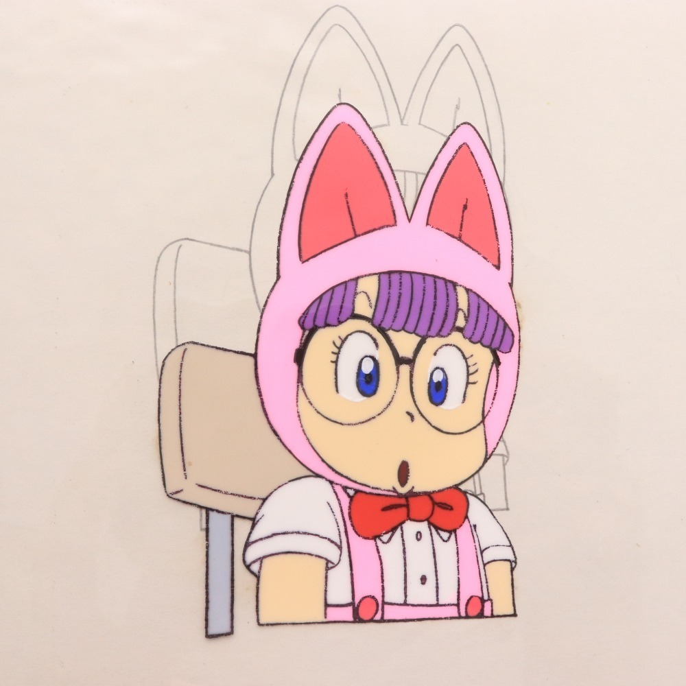 □ ドクター Dr.スランプ セル画 原画 動画張り付き アラレちゃん A2