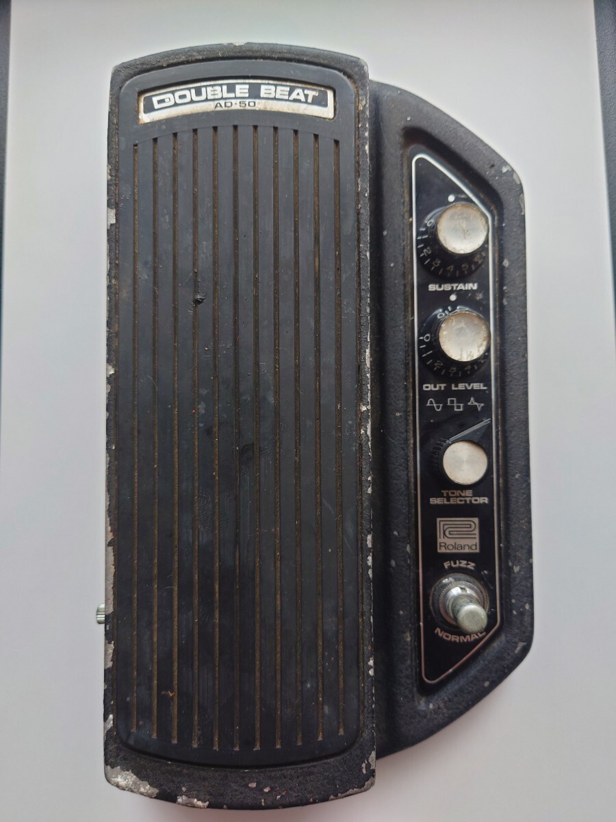 中古】Roland ローランド AD-50 Double Beat ファズ＆ワウ 現状渡し DJ