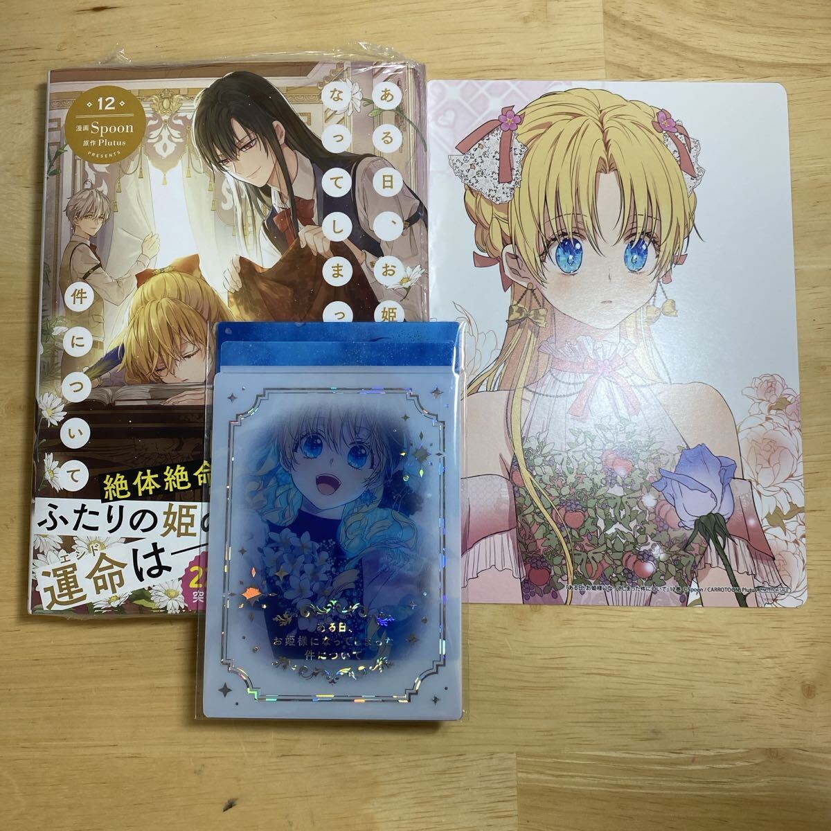 ある日 お姫様になってしまった件について 12巻 漫画 アニメイト 特典