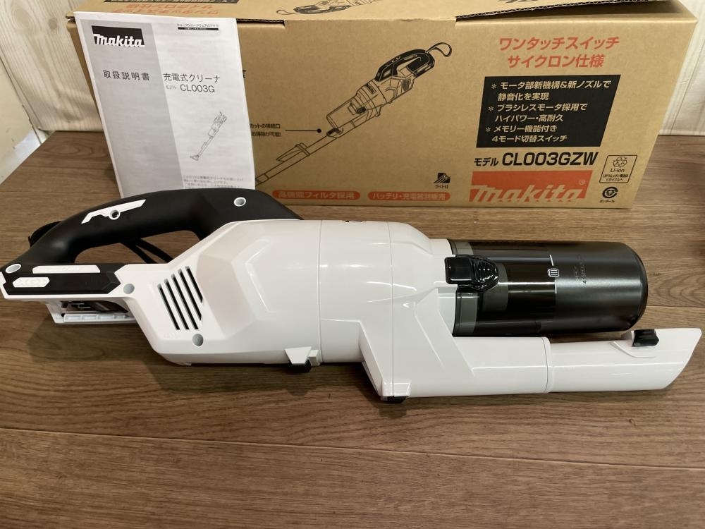 009▽未使用品▽makita マキタ 充電式クリーナー CL286FDRFW