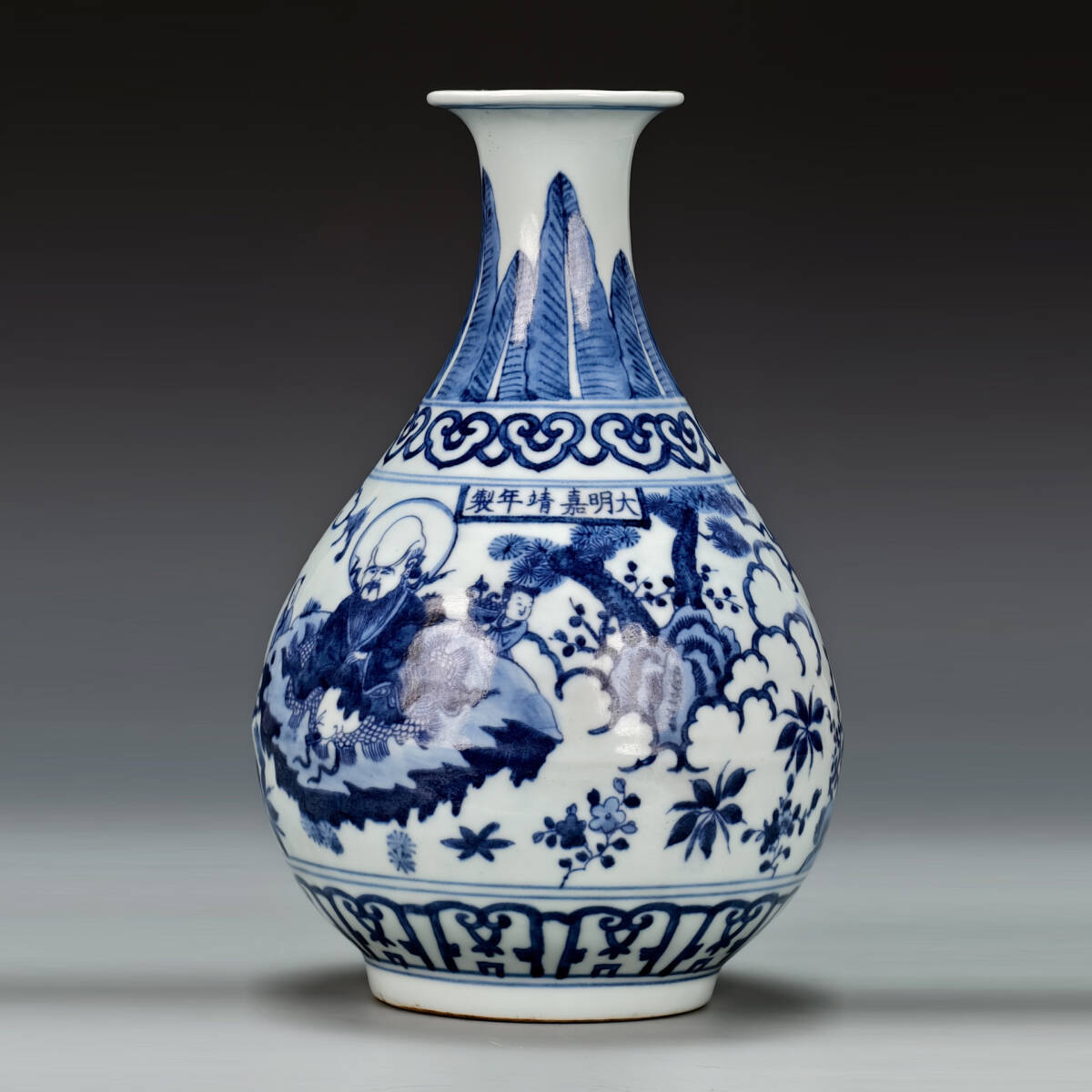 煎茶道具 着彩 菊竹文 湯冷し 平安 清鳳 共箱 京焼 色絵 茶器 茶会