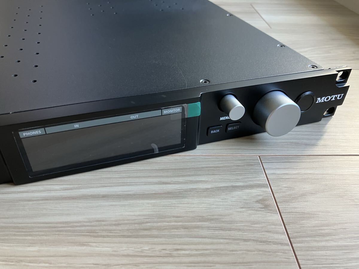 国内正規品・美品】新型MOTU828オーディオインターフェイス