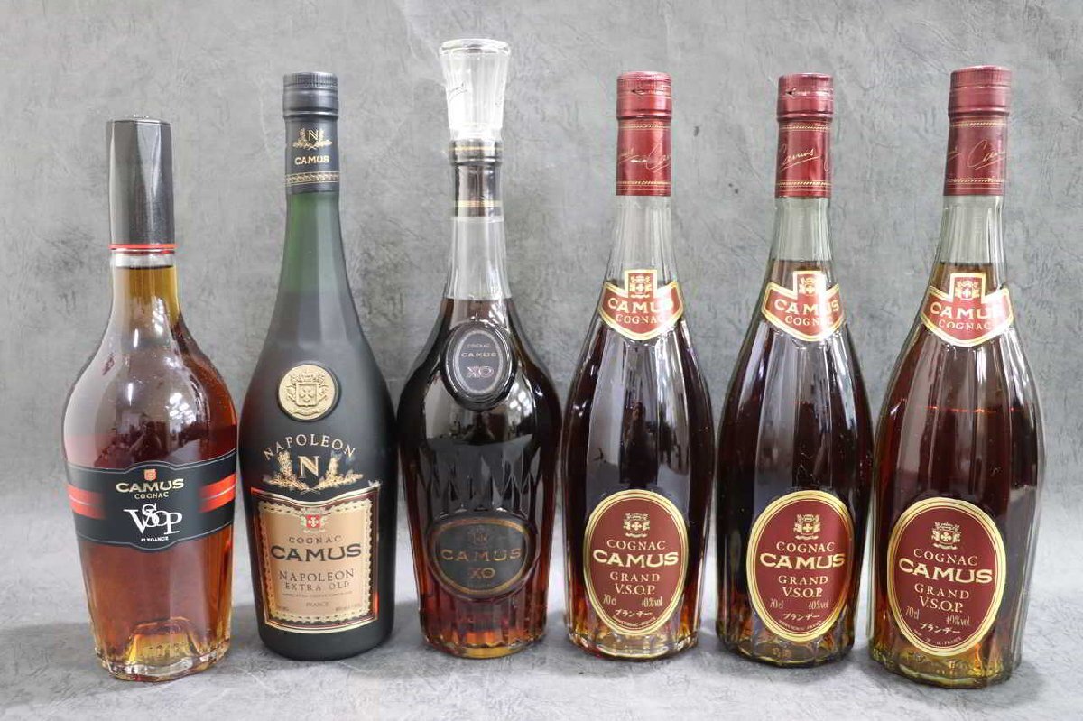 1円～古酒 未開栓コニャック カミュ CAMUS XO GRANND VSOP など 6