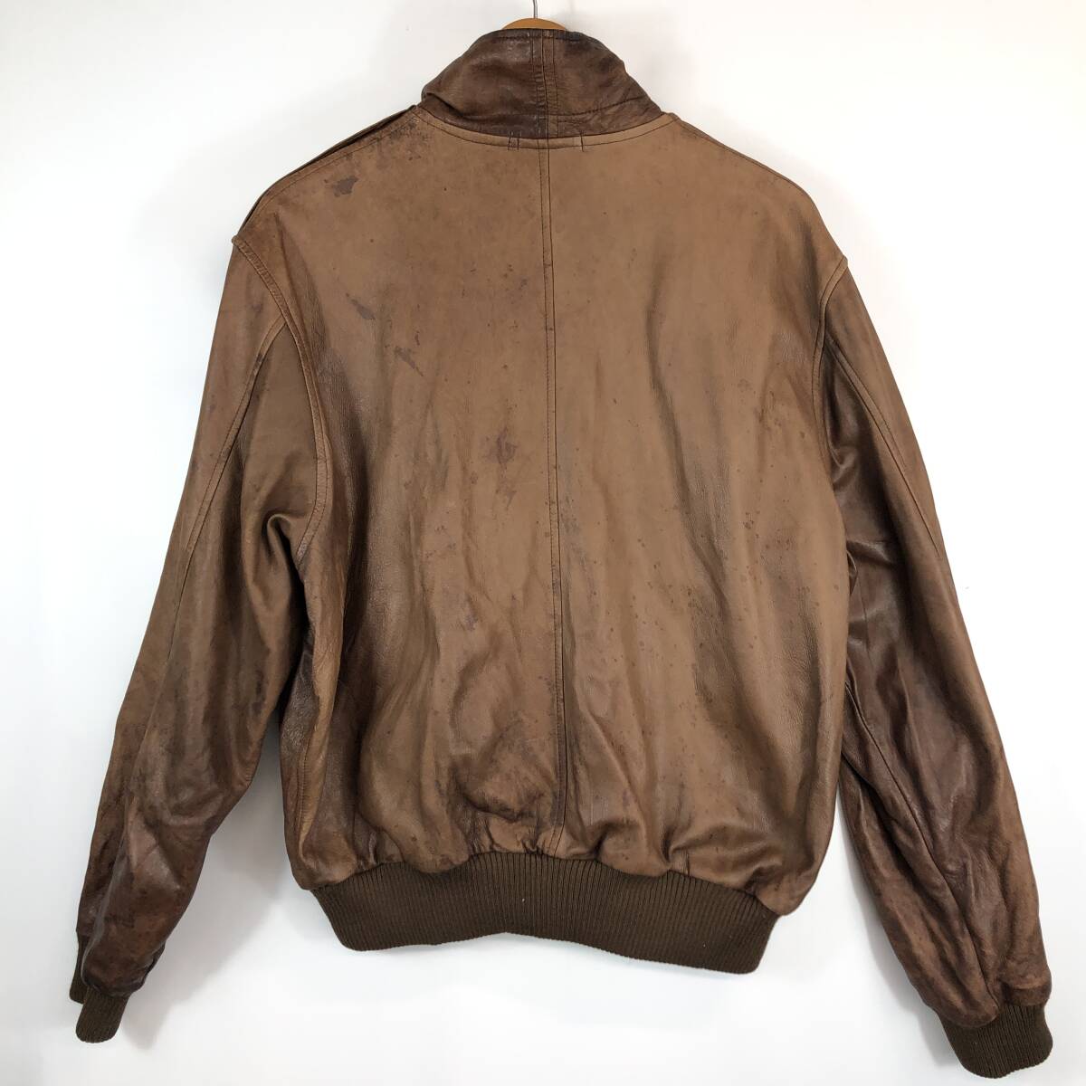 90s Ralph Lauren ラルフローレン A-2 レザージャケット レザー