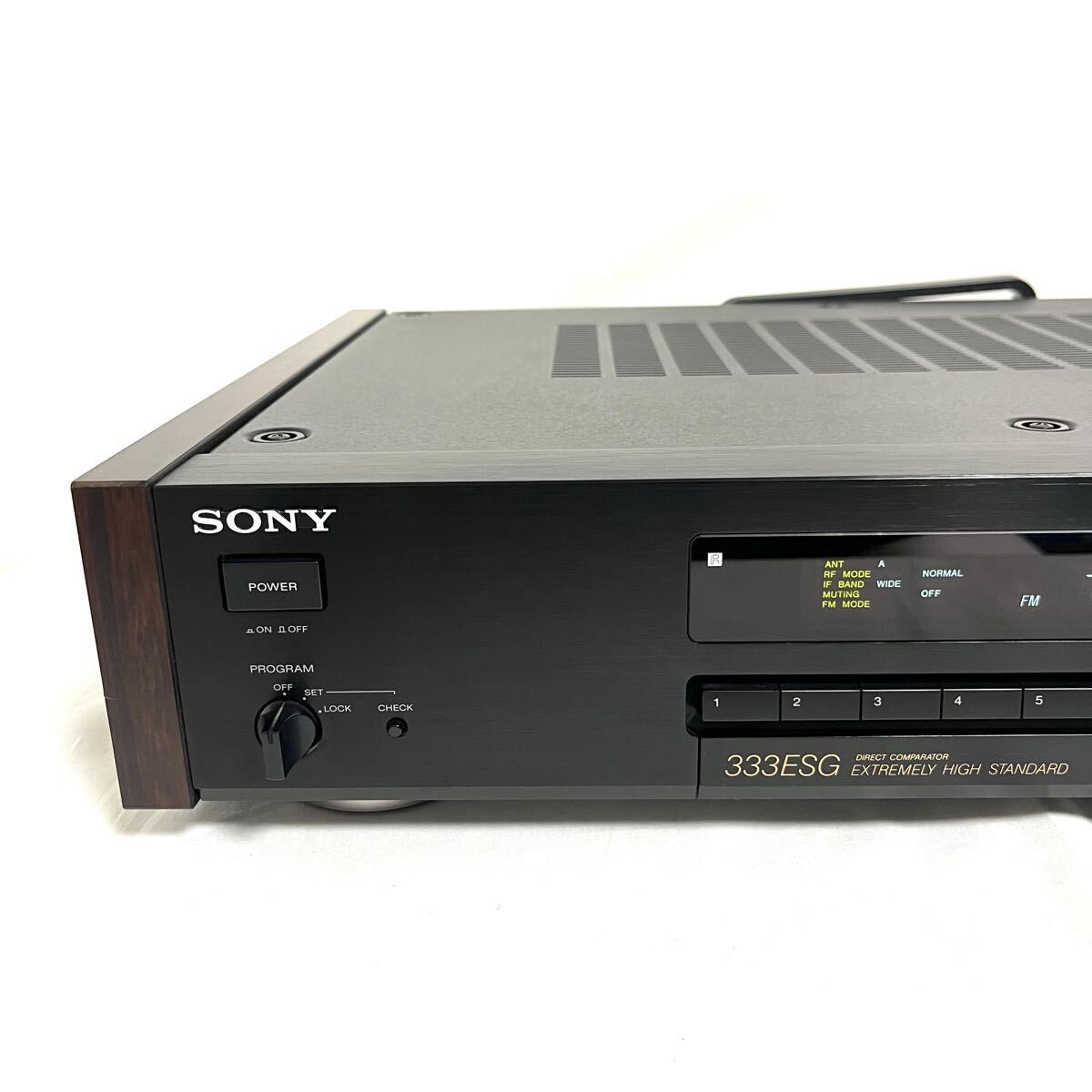 動作品 SONY ソニー ST-S333ESG FM/AMチューナー SONY FM⁄AM