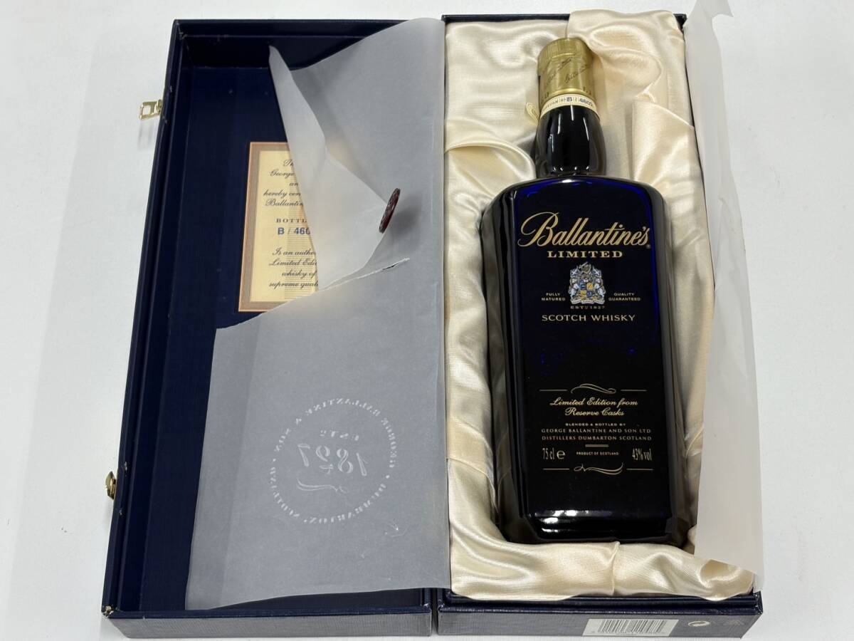 古酒・未開栓バランタイン30年 旧ボトル 箱付未開封】古酒/BALLANTINE'S