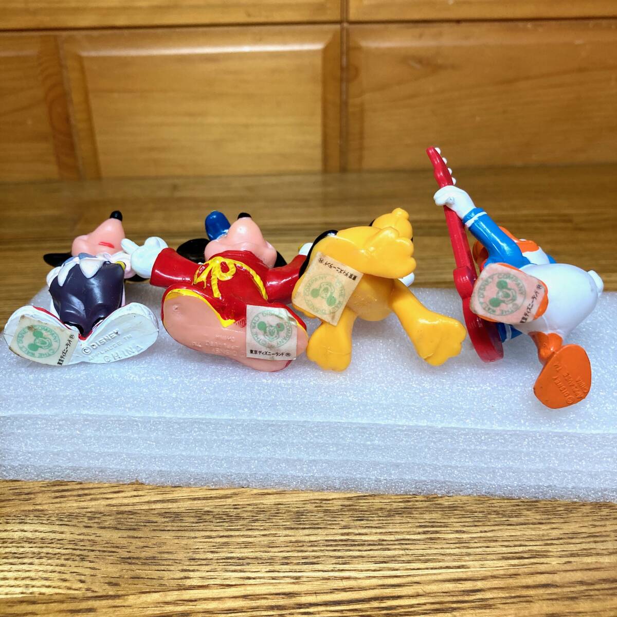 東京ディズニーランド レトロフィギュア ミッキーマウス ドナルド