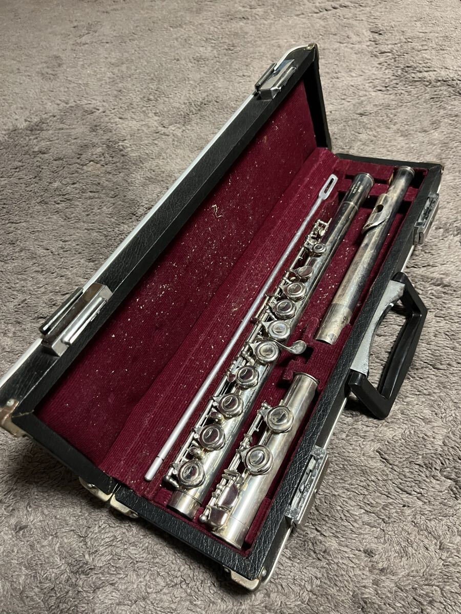 Pearl NS-97 フルート 購入 頭部管銀製 STERLING SILVER刻印 ハード
