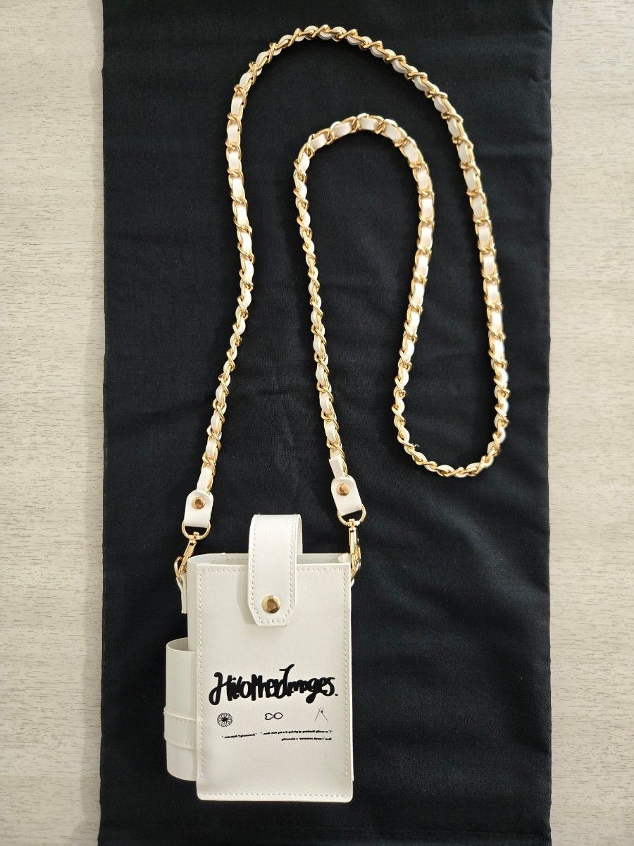 UVERworld 販売 HOI×TAKUYA∞ KIGOU チェーンポーチ 白 新品未使用品