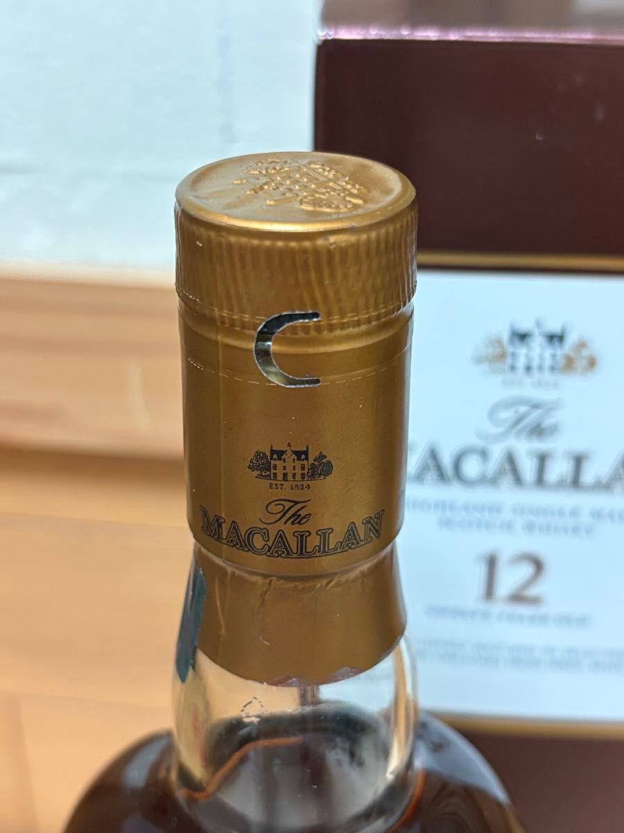 貴重】ザ・マッカラン12年 シェリーオーク 旧ラベル 2016-2017リリース