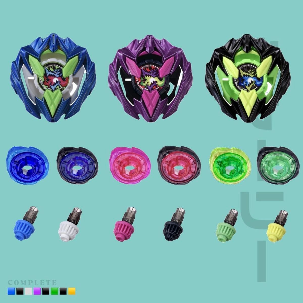 ベイブレードx カラーチョイス ドランバスター1-60A 全種コンプリート