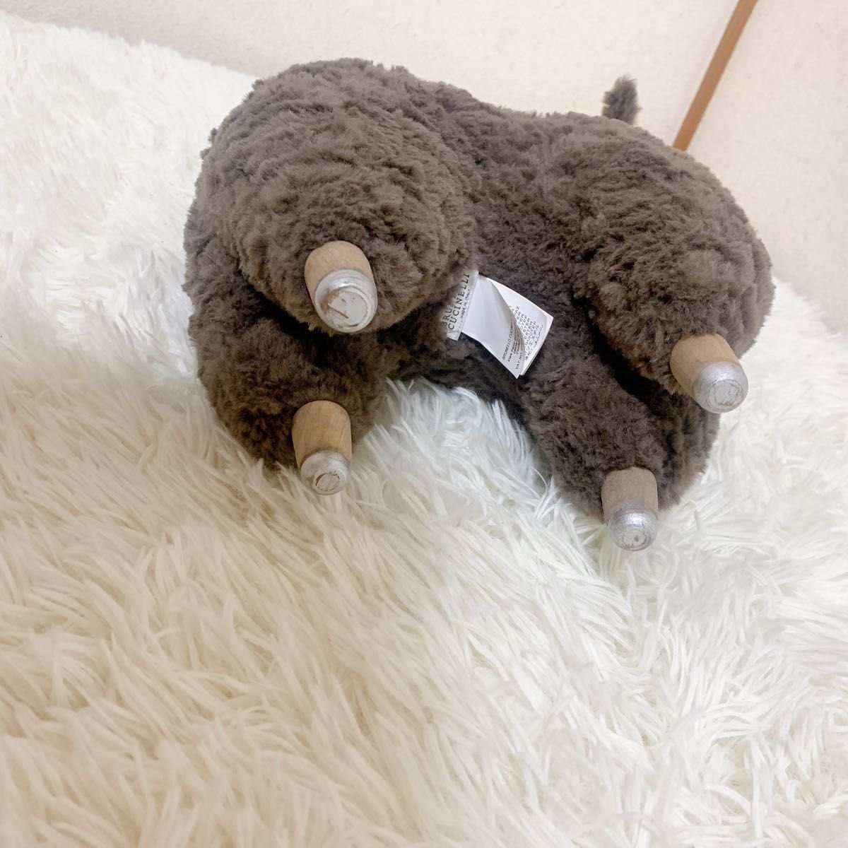 BRUNELLO CUCINELLI ブルネロクチネリ ヤギ ぬいぐるみ カシミヤ