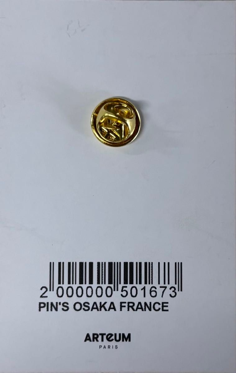 非売品】関西大阪万博2025フランス館ピンバッジ 非売品】関西万博2025