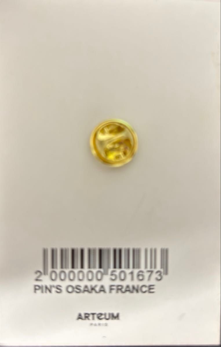大阪 関西 万博 フランス館 ピンバッジ 万博限定 ピンズ フランス 新品