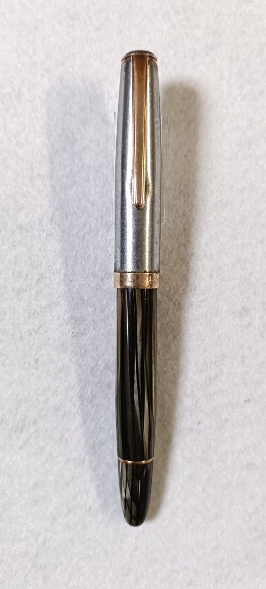 MONTBLANC モンブラン 万年筆 642 N グリーンストライプ 14金