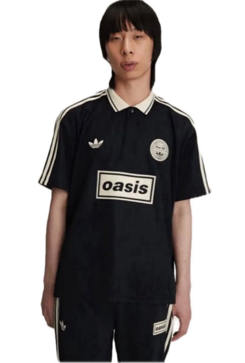 新品未使用 アディダス×オアシス adidas OASIS コラボ 黒色 2XL Oasis