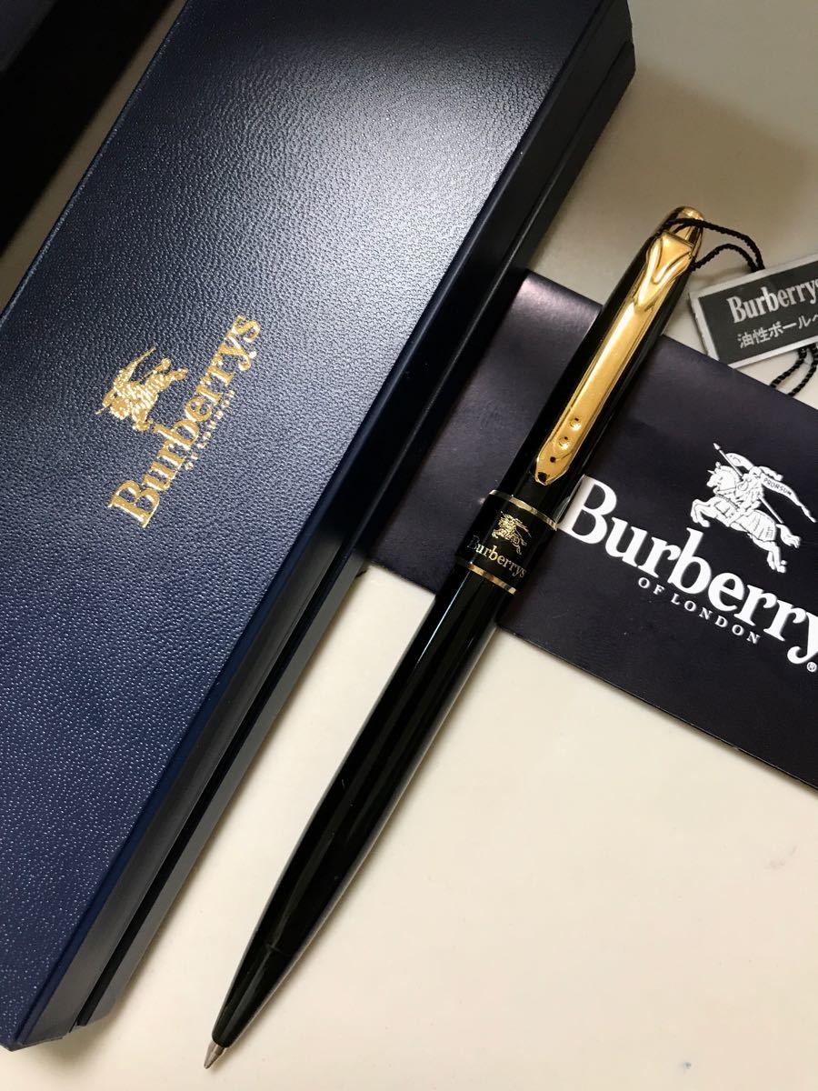バーバリー ボールペン 貴重 廃盤 新品 ブラック ゴールド｜Yahoo