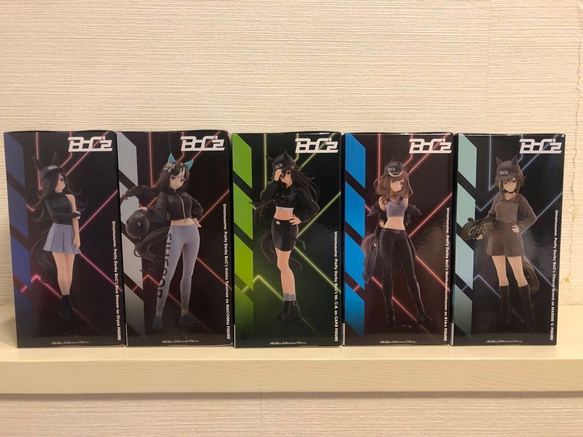 新品未開封】ウマ娘 プリティーダービー BoC'z フィギュア 5種コンプ