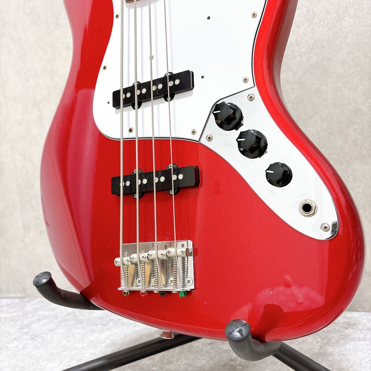 FENDER JAPAN フェンダー ジャパン ジャズ エレキベース JB62 赤 RED