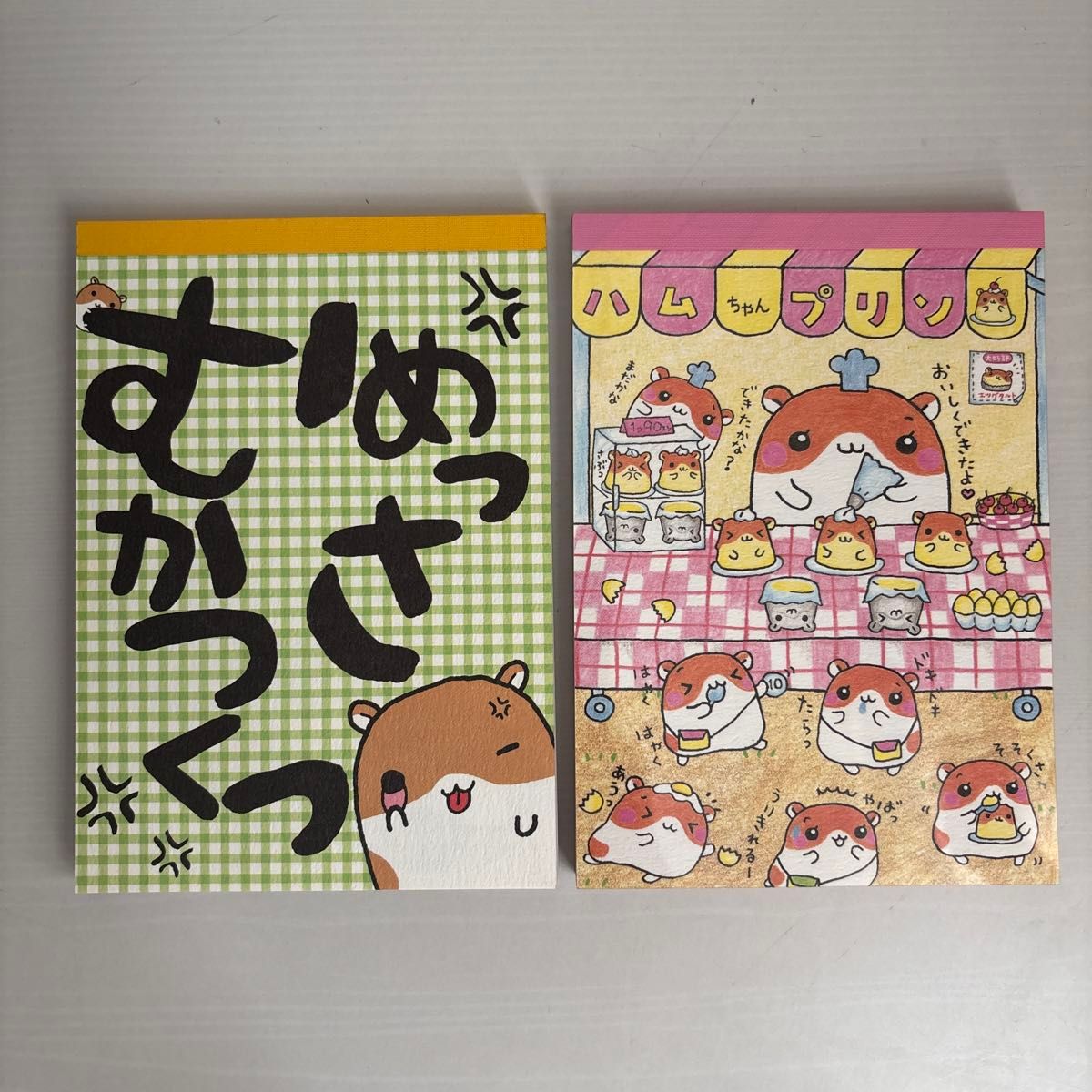 専用の商品です 平成レトロ ハムスター ハムちゃんプリンメモ帳 めっさ