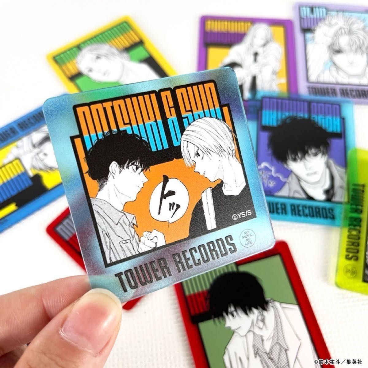 SAKAMOTO DAYS サカモトデイズ タワレコ カフェ アクリルバッジ