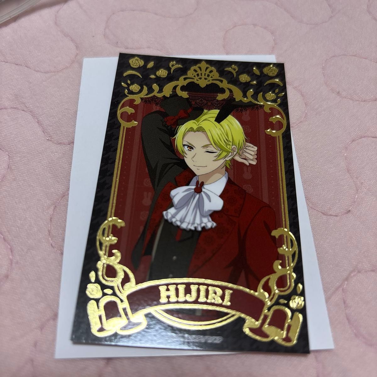 氷室聖 アニメイトカフェ トレーディング箔押しカード キンツア