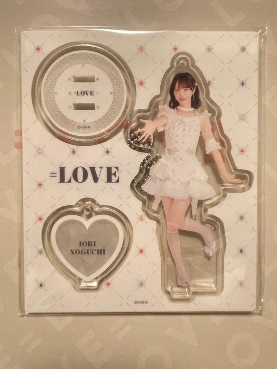 LOVE 野口衣織 アクスタ 野口衣織 呪って呪ってアクリルスタンド